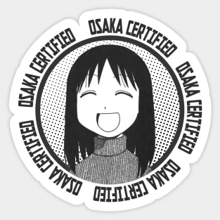 osaka certified Sticker